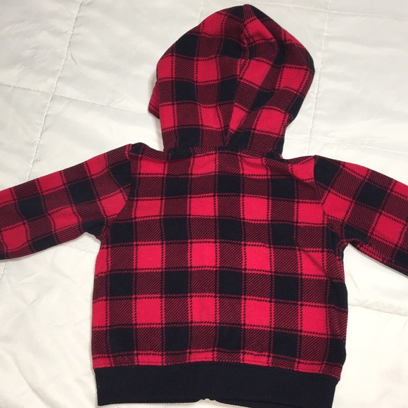 Carter’s zip up sweater 9 months - Picture 3 of 5